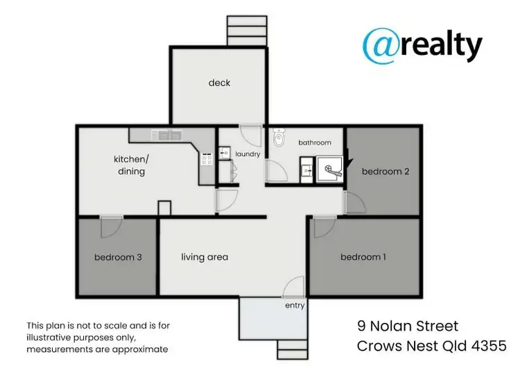 Floorplan of Homely house listing, 9 Nolan Street, Crows Nest QLD 4355