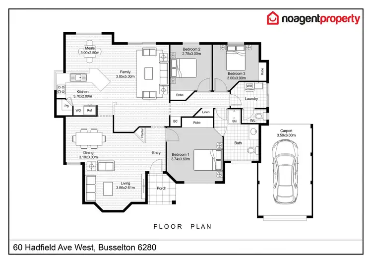 Floorplan of Homely house listing, Address available on request