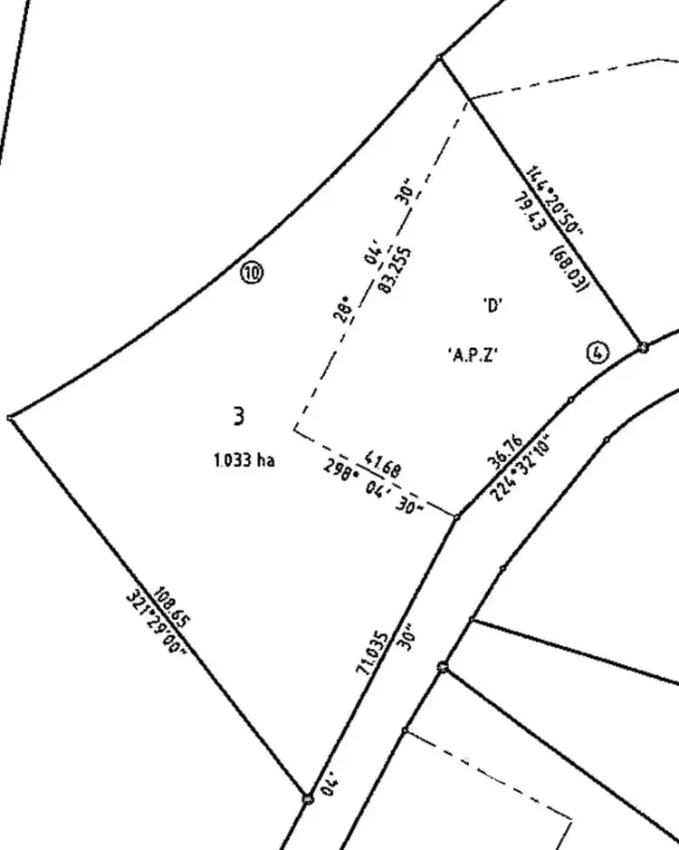 Floorplan of Homely land listing, 3 Rusty Plum Drive, Valla NSW 2448