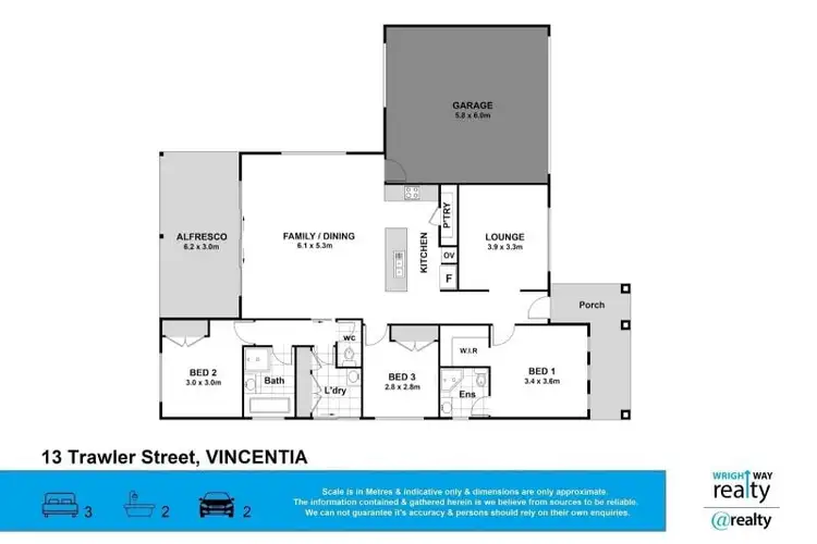 Floorplan of Homely house listing, 13 Trawler Street, Vincentia NSW 2540
