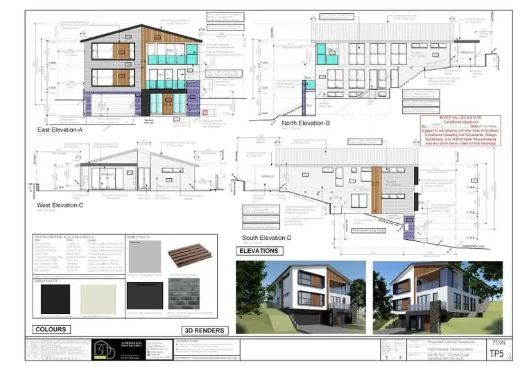 Floorplan of Homely land listing, 7 Dinron Close, Sunshine North VIC 3020