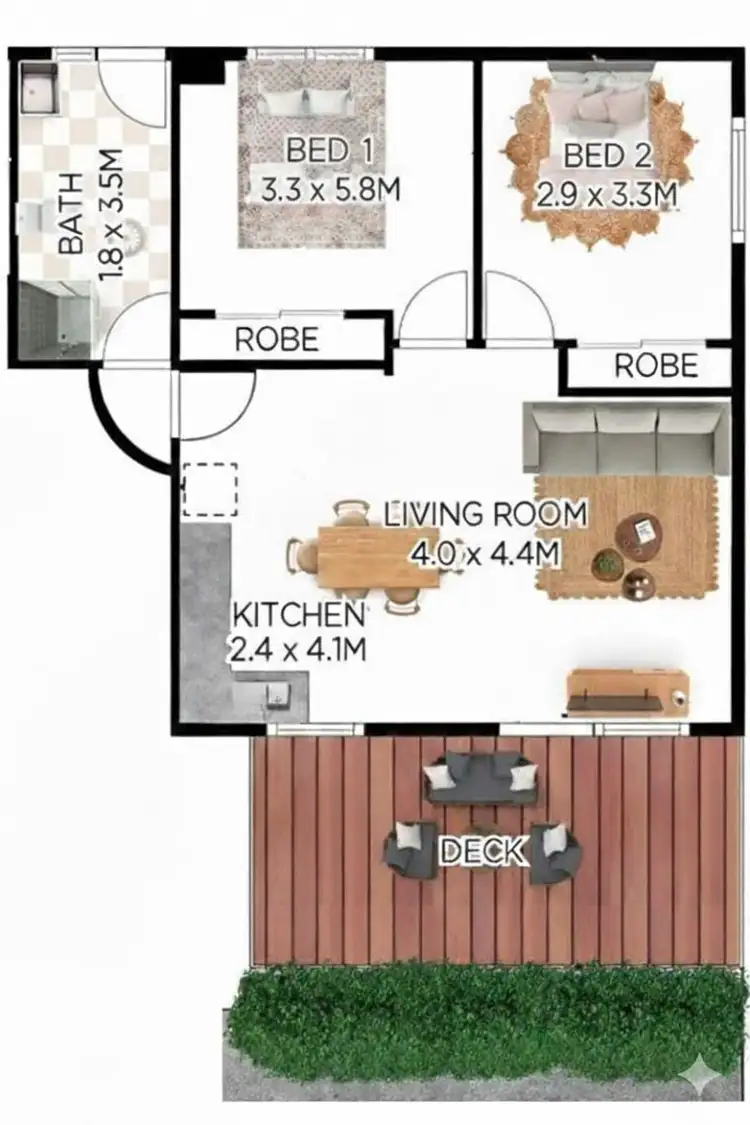 Floorplan of Homely house listing, 8a Arthur St, Dee Why NSW 2099