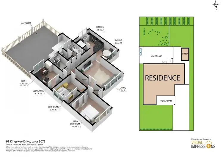 Floorplan of Homely house listing, Address available on request
