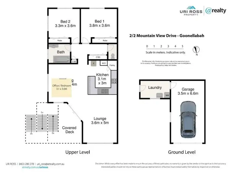 Floorplan of Homely unit listing, 2/2 Mountain View Drive, Goonellabah NSW 2480