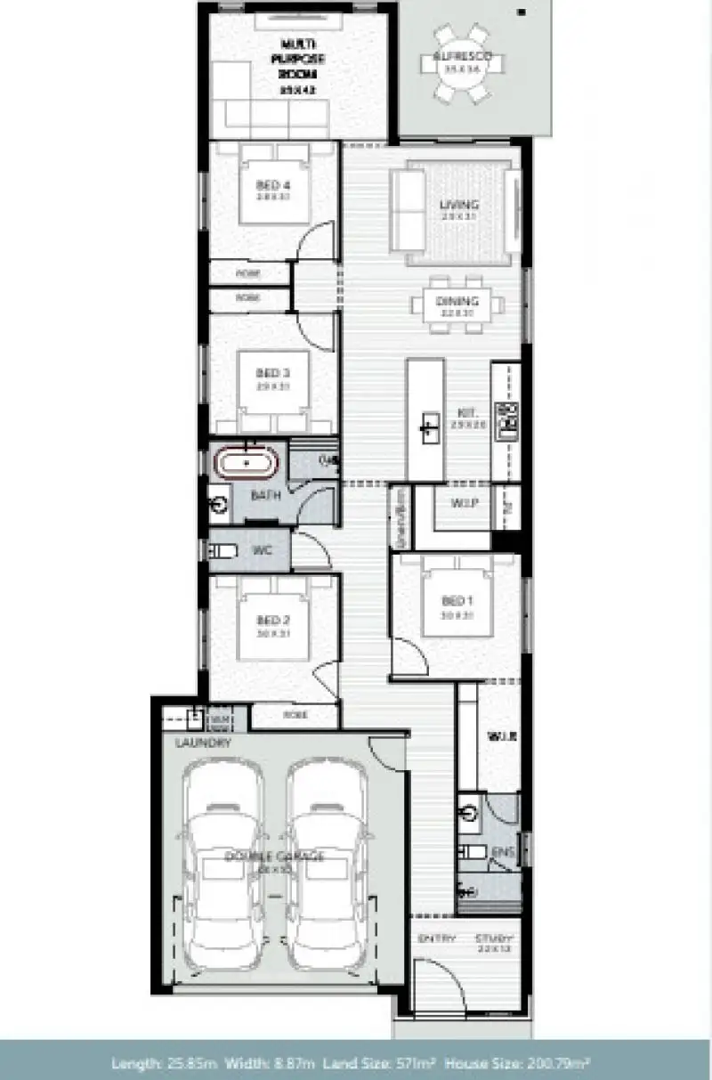 Floorplan of Homely house listing, Address available on request