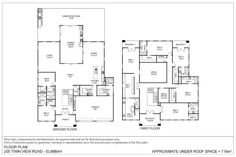 Floorplan of Homely house listing, 205 Twin View Road, Elimbah QLD 4516
