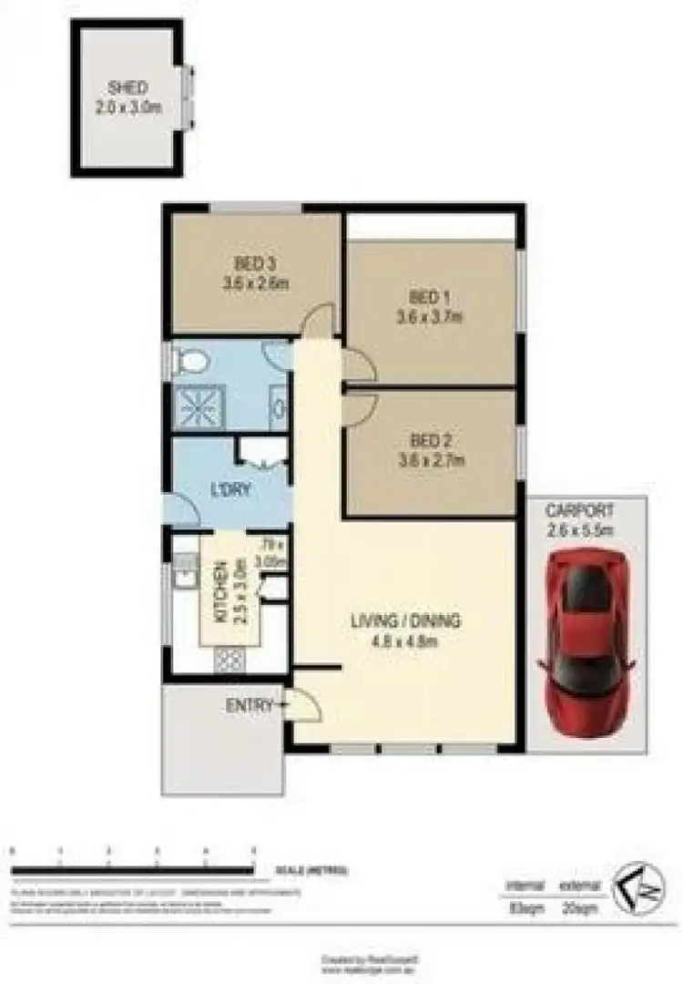 Floorplan of Homely house listing, 11 Lomatta Street, The Gap QLD 4061