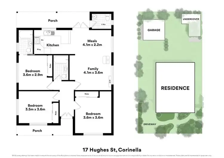 Floorplan of Homely house listing, 17 Hughes Street, Corinella VIC 3984