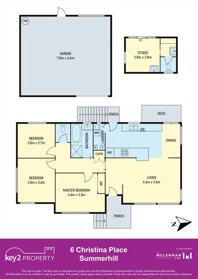 Floorplan of Homely house listing, 6 Christina Place, Summerhill TAS 7250