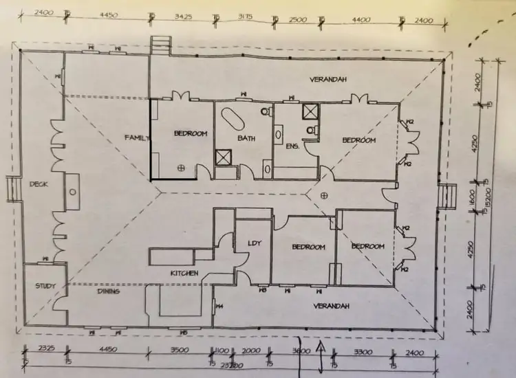 Floorplan of Homely rural property listing, 269 Jimmy Mann Road, Broadwater QLD 4380