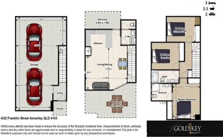 Floorplan of Homely house listing, 4/22 Franklin St, Annerley QLD 4103