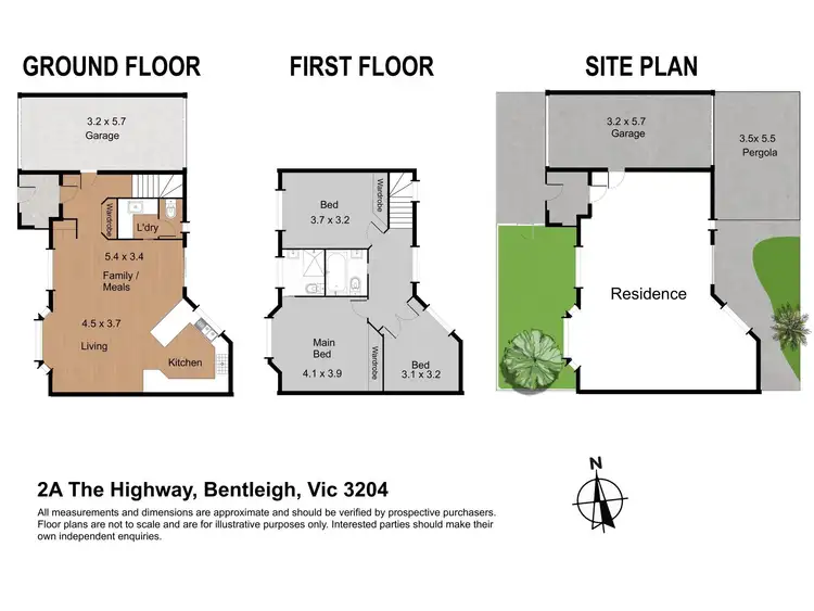 Floorplan of Homely house listing, 2A The Highway, Bentleigh VIC 3204