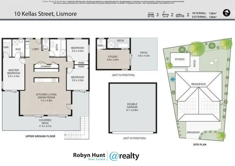 Floorplan of Homely house listing, 10 Kellas Street, Lismore NSW 2480