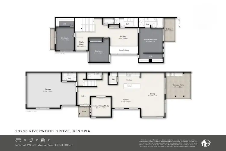 Floorplan of Homely villa listing, 5023b Royal Pines Resort, Benowa QLD 4217