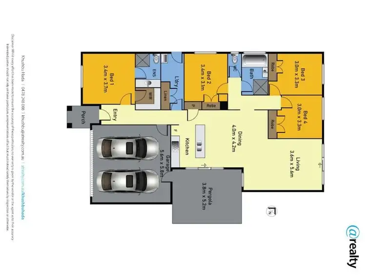 Floorplan of Homely house listing, Address available on request