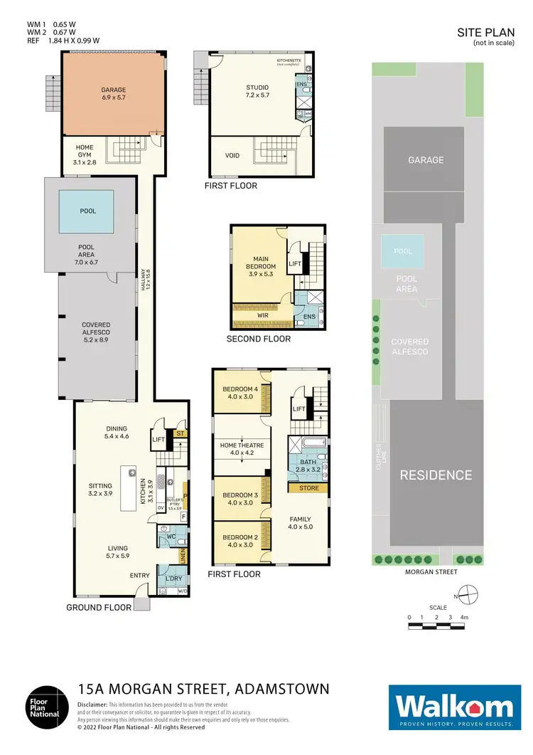 Floorplan of Homely house listing, 15a Morgan Street, Adamstown NSW 2289