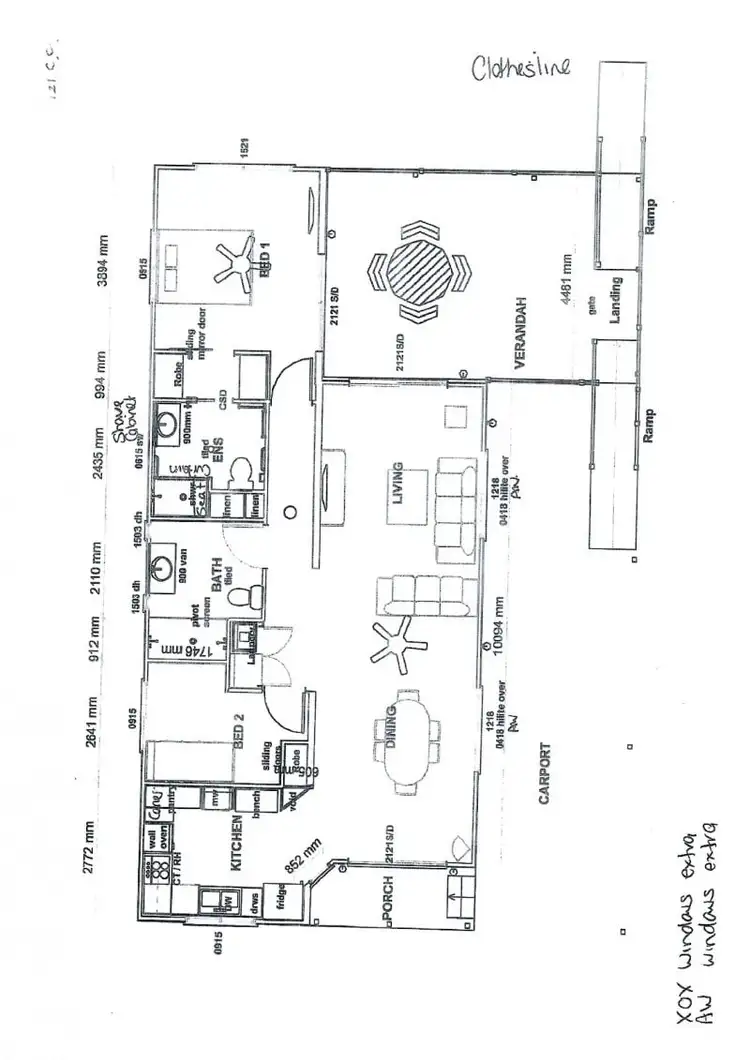 Floorplan of Homely house listing, 121 Cockatoo Close/69 Light Street, Casino NSW 2470