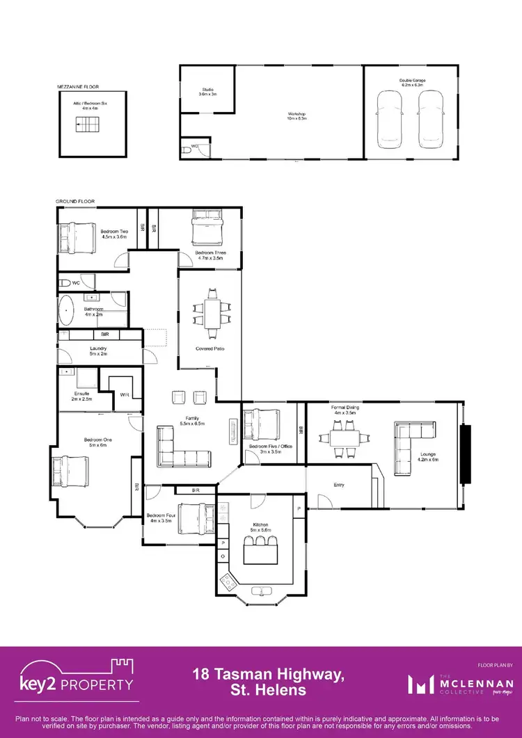 Floorplan of Homely house listing, 18 Tasman Highway, St Helens TAS 7216