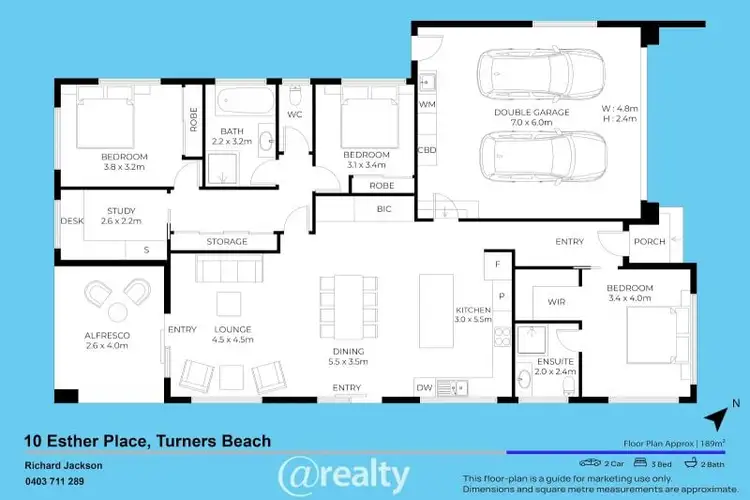 Floorplan of Homely house listing, 10 Esther Place, Turners Beach TAS 7315
