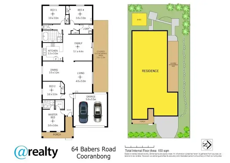 Floorplan of Homely house listing, 64 Babers Road, Cooranbong NSW 2265