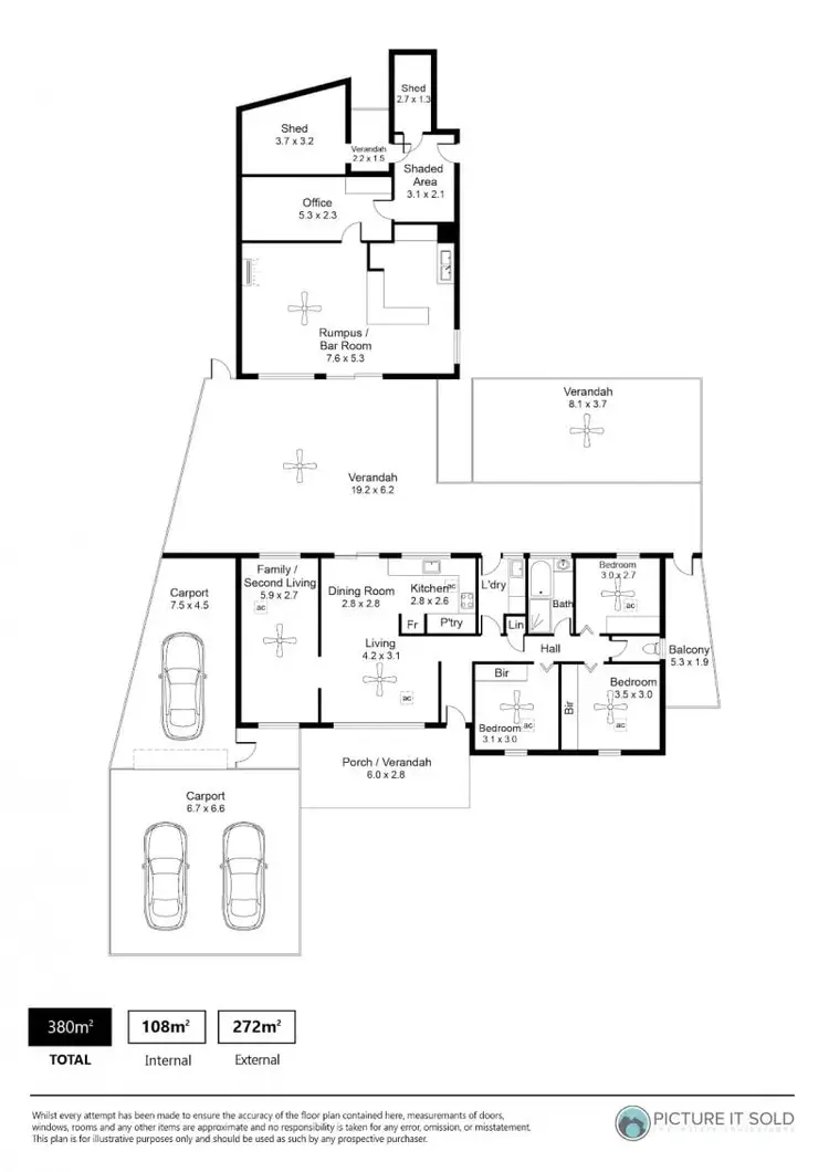Floorplan of Homely house listing, 8 Spaans Crescent, Salisbury North SA 5108