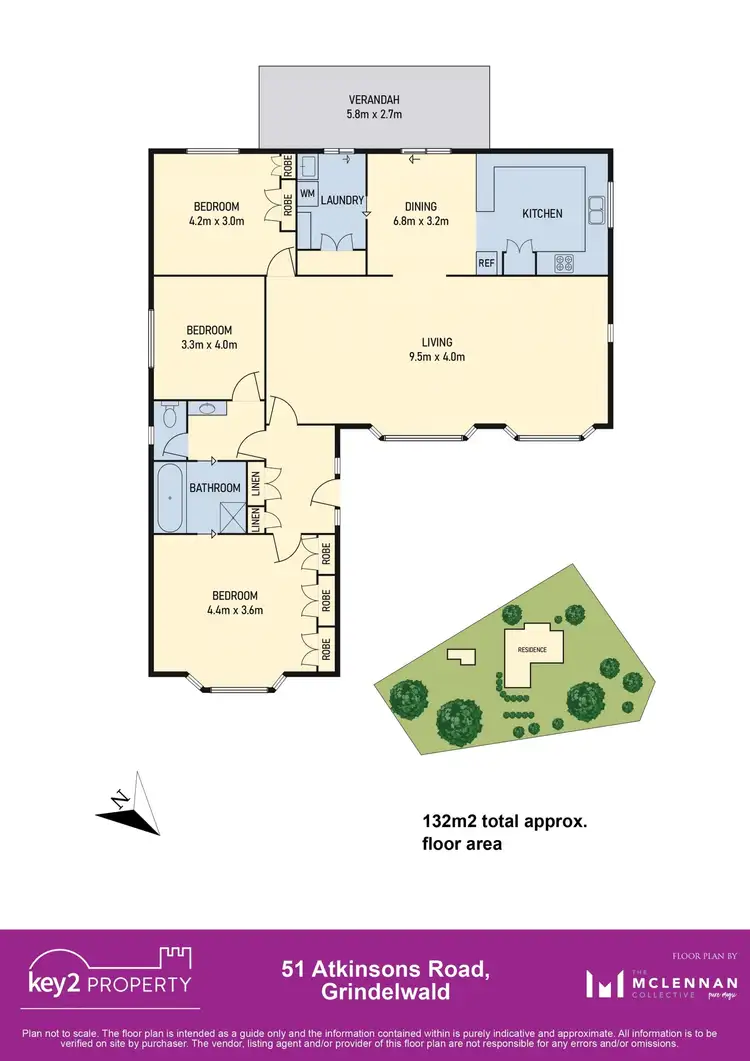 Floorplan of Homely house listing, 51 Atkinsons Road, Grindelwald TAS 7277