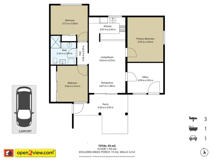 Floorplan of Homely apartment listing, Address available on request