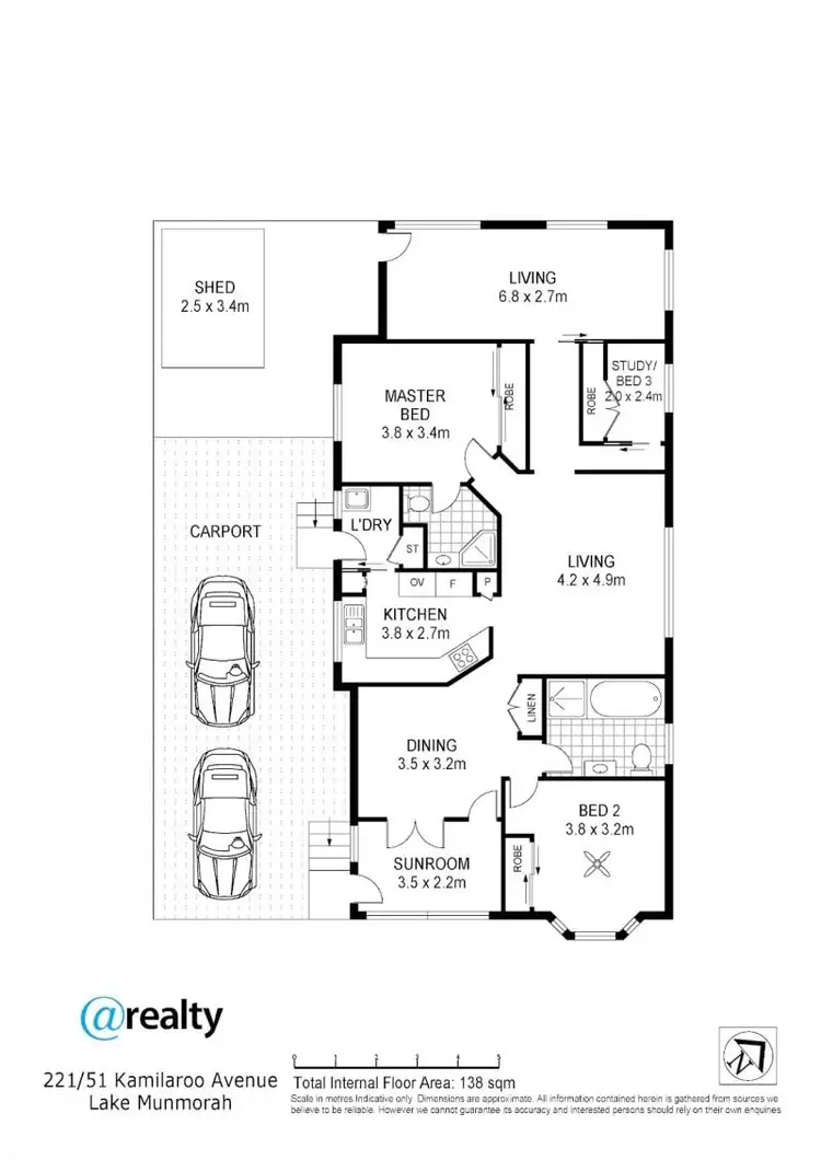 Floorplan of Homely retirement listing, 221/51 Kamilaroo Avenue, Lake Munmorah NSW 2259