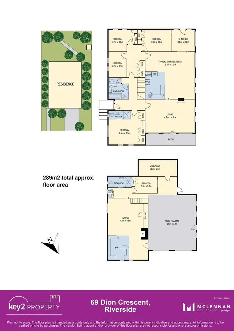 Floorplan of Homely house listing, 69 Dion Crescent, Riverside TAS 7250