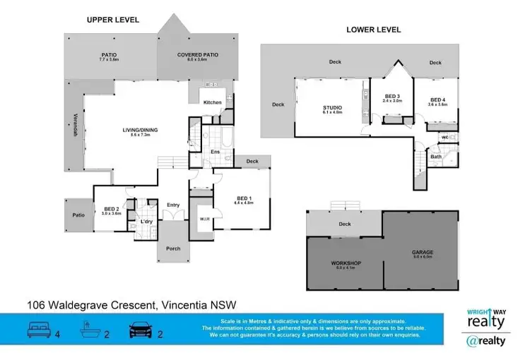 Floorplan of Homely house listing, 106 Waldegrave Crescent, Vincentia NSW 2540