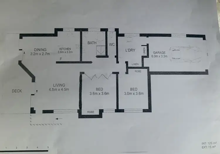 Floorplan of Homely house listing, 1/95a James Small Drive, Korora NSW 2450