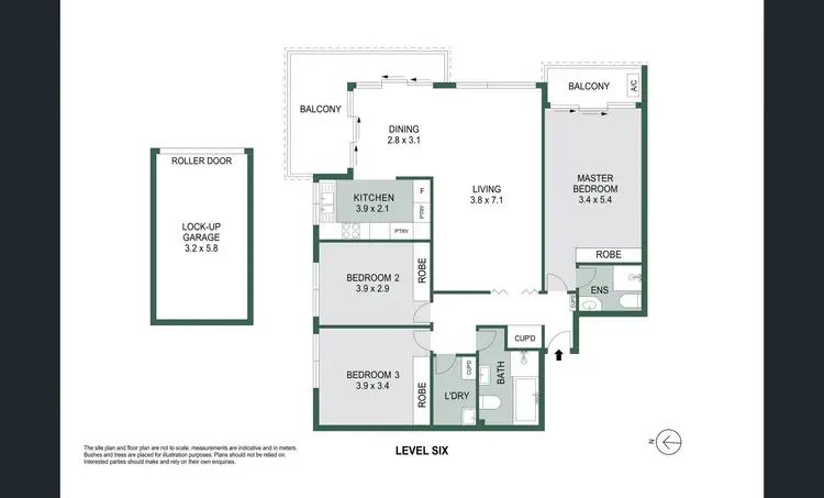 Floorplan of Homely apartment listing, 6A/12 Milford Street, Randwick NSW 2031