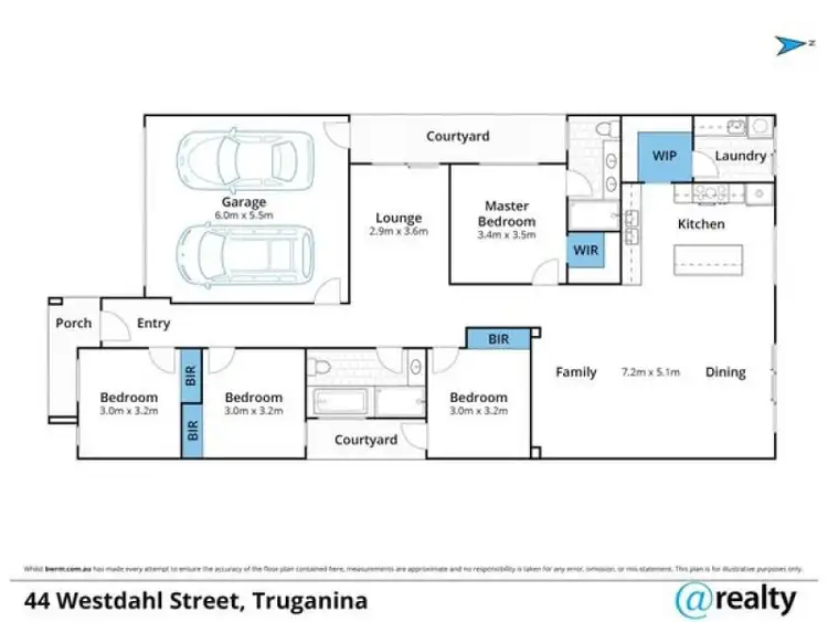 Floorplan of Homely house listing, 44 Westdahl St, Truganina VIC 3029