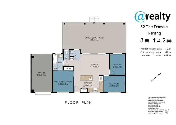 Floorplan of Homely house listing, 82 The Domain, Nerang QLD 4211