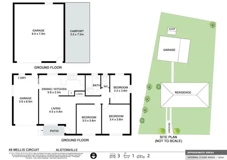 Floorplan of Homely house listing, 46 Mellis Circuit, Alstonville NSW 2477