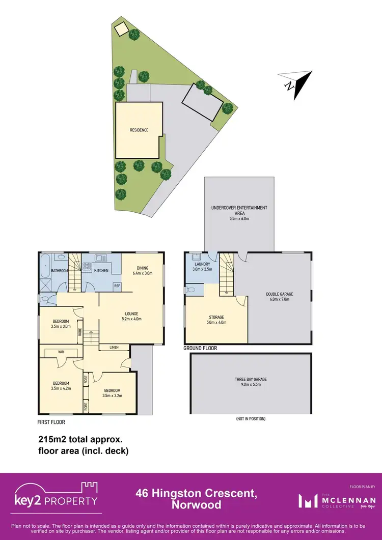 Floorplan of Homely house listing, 46 Hingston Crescent, Norwood TAS 7250