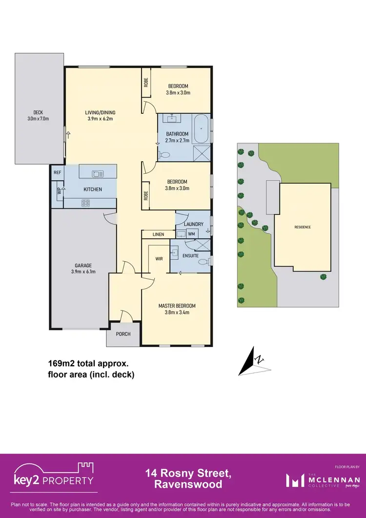 Floorplan of Homely house listing, 14 Rosny Street, Ravenswood TAS 7250