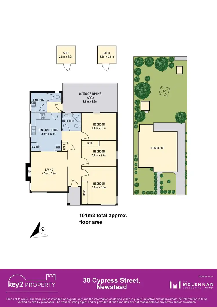Floorplan of Homely house listing, 38 Cypress Street, Newstead TAS 7250