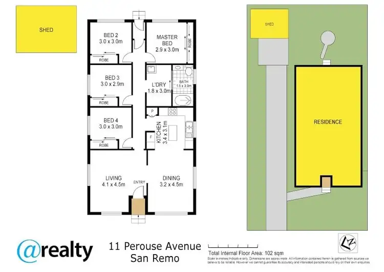 Floorplan of Homely house listing, 11 Perouse Avenue, San Remo NSW 2262