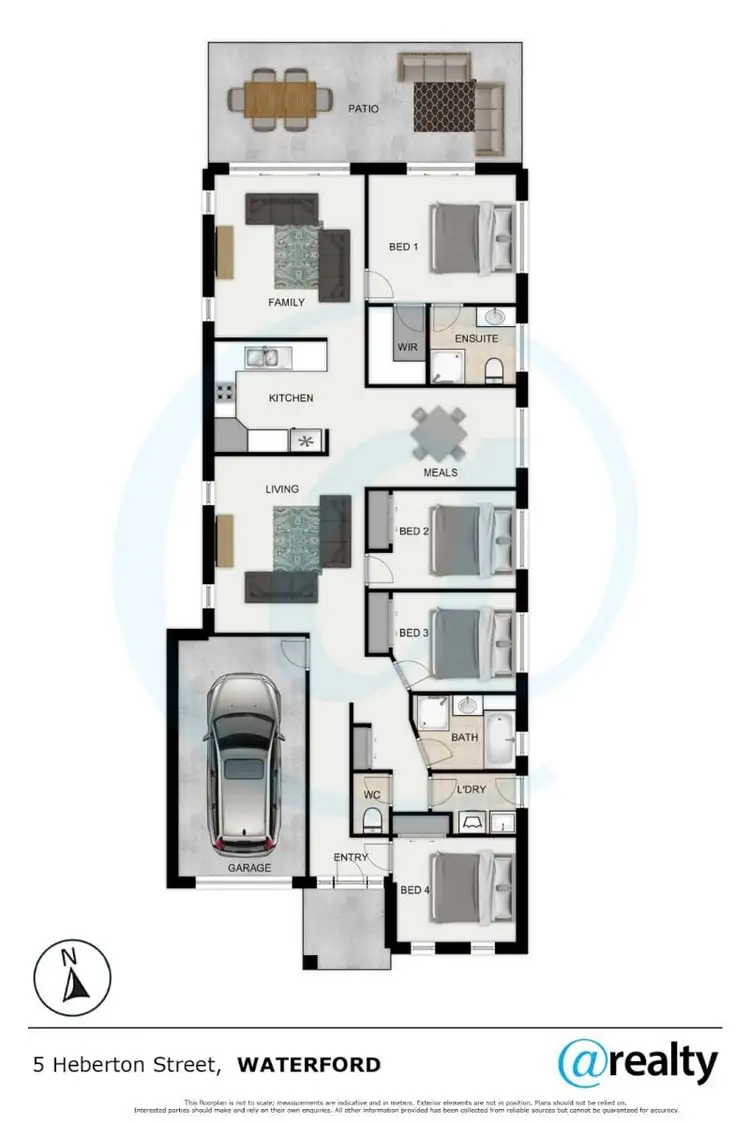 Floorplan of Homely house listing, 5 Herberton Street, Waterford QLD 4133