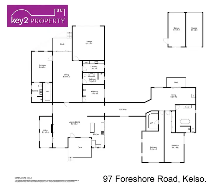 Floorplan of Homely house listing, 97 Foreshore Road, Kelso TAS 7270