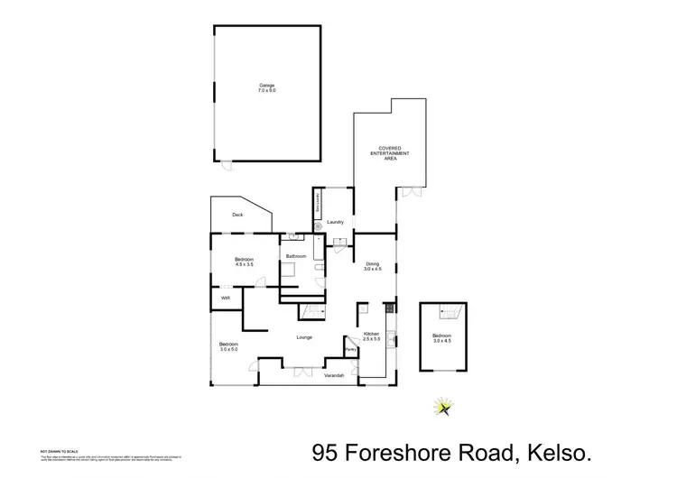 Floorplan of Homely house listing, 95 Foreshore Road, Kelso TAS 7270