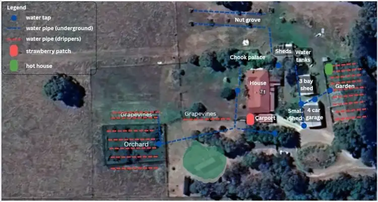 Floorplan of Homely house listing, 71 Thornhill Lane, Elphinstone VIC 3448