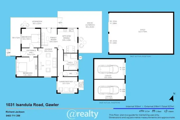 Floorplan of Homely rural property listing, 1031 Isandula Road, Gawler TAS 7315