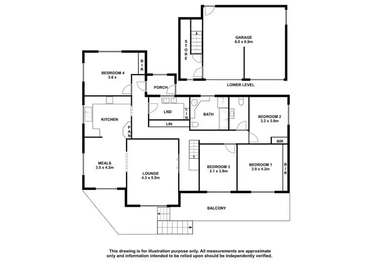 Floorplan of Homely house listing, 47 North Terrace, Mount Gambier SA 5290