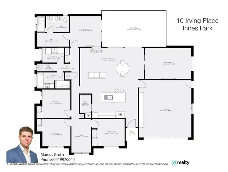 Floorplan of Homely house listing, 10 Irving Place, Innes Park QLD 4670