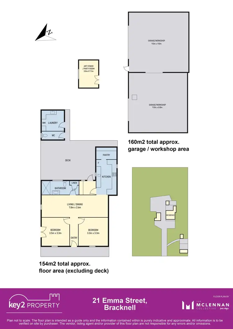 Floorplan of Homely house listing, 21 Emma Street, Bracknell TAS 7302