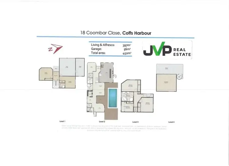 Floorplan of Homely house listing, 18 Coombar Close, Coffs Harbour NSW 2450