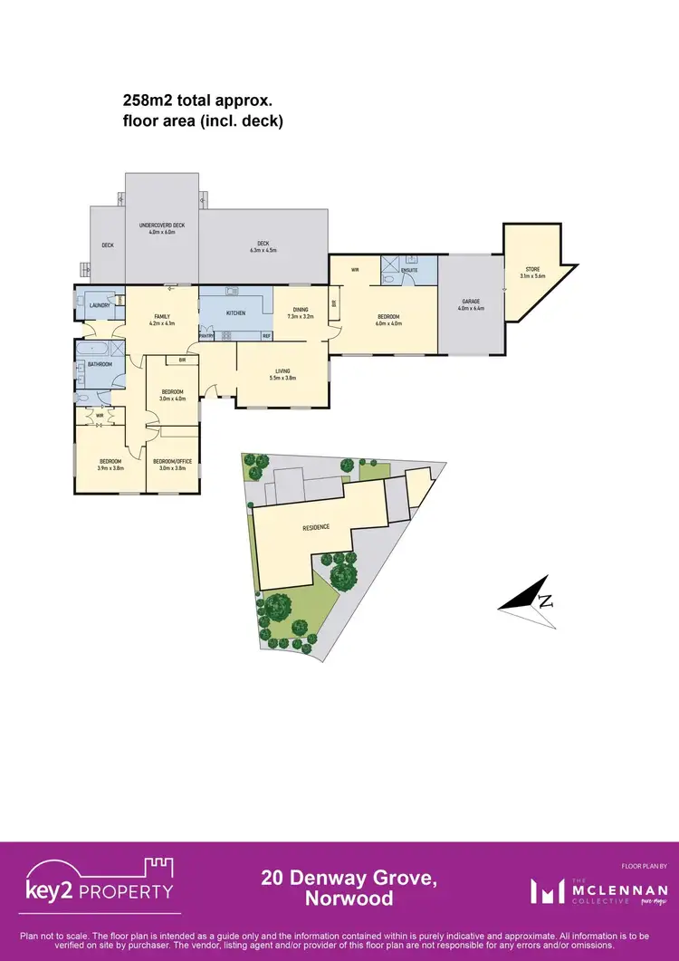 Floorplan of Homely house listing, 20 Denway Grove, Norwood TAS 7250