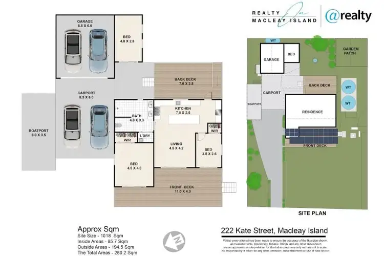 Floorplan of Homely house listing, 222 Kate Street, Macleay Island QLD 4184